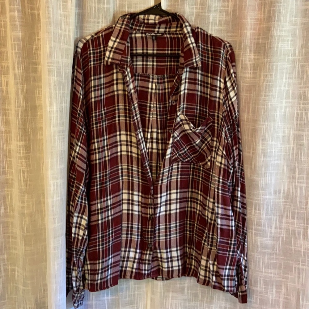 Plaid flannel Charlotte Russe 2X